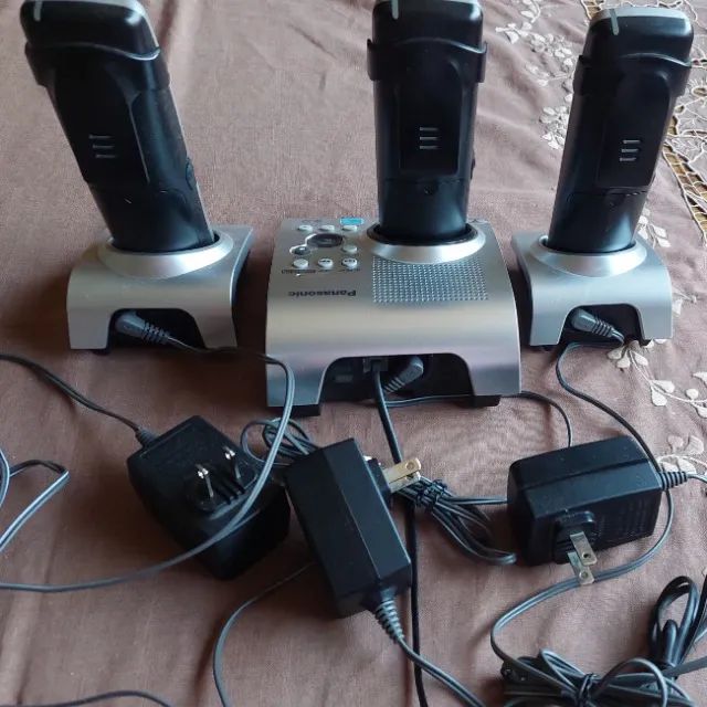 TELEFONE SEM FIO PANASONIC + SECRETÁRIA ELETRÔNICA + 2 RAMAIS!! - Foto 5