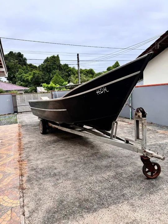 Barco 7m Com Motor 40hp 2019 4T e Carretinha - Foto 3