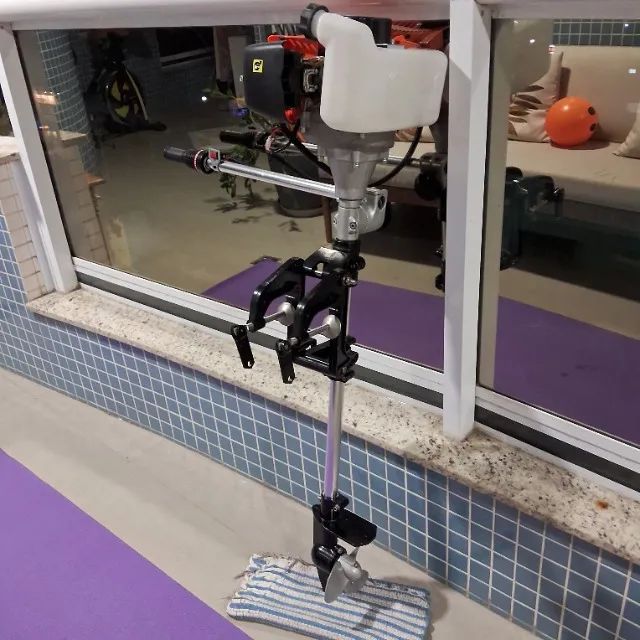 Motor de Popa 3hp 2 tempos 65CC - Foto 8