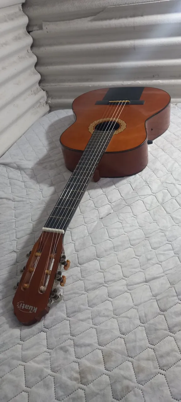 Violão Elétrico de cordas NOVAS, regulado por profissional e com tensor, testado no som!