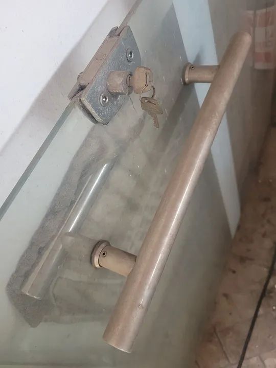 Porta blindex com fechadura  - Foto 2