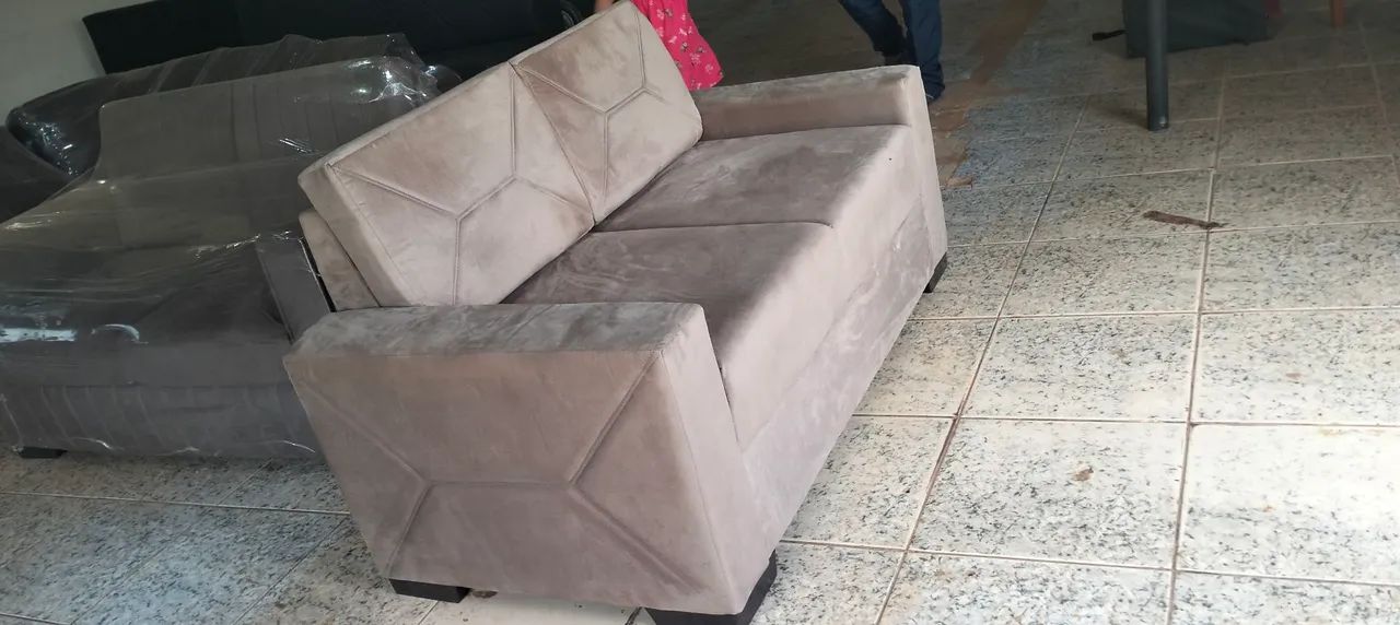 Sofá 2 Lugares Design Moderno