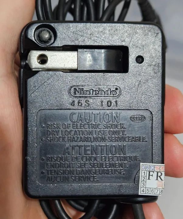 Carregador game boy advance sp gba-sp original ler descrição - Foto 3