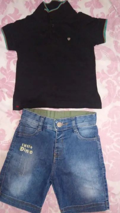 Conjunto Infantil - Camiseta + Bermuda