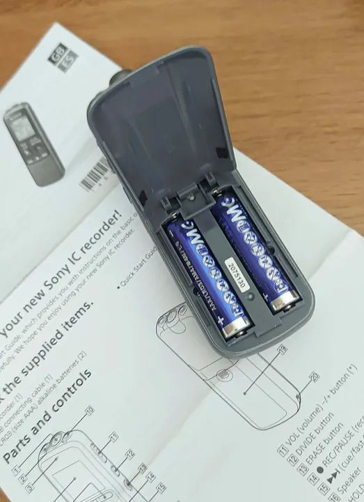 Mini gravador digital Sony - Foto 3