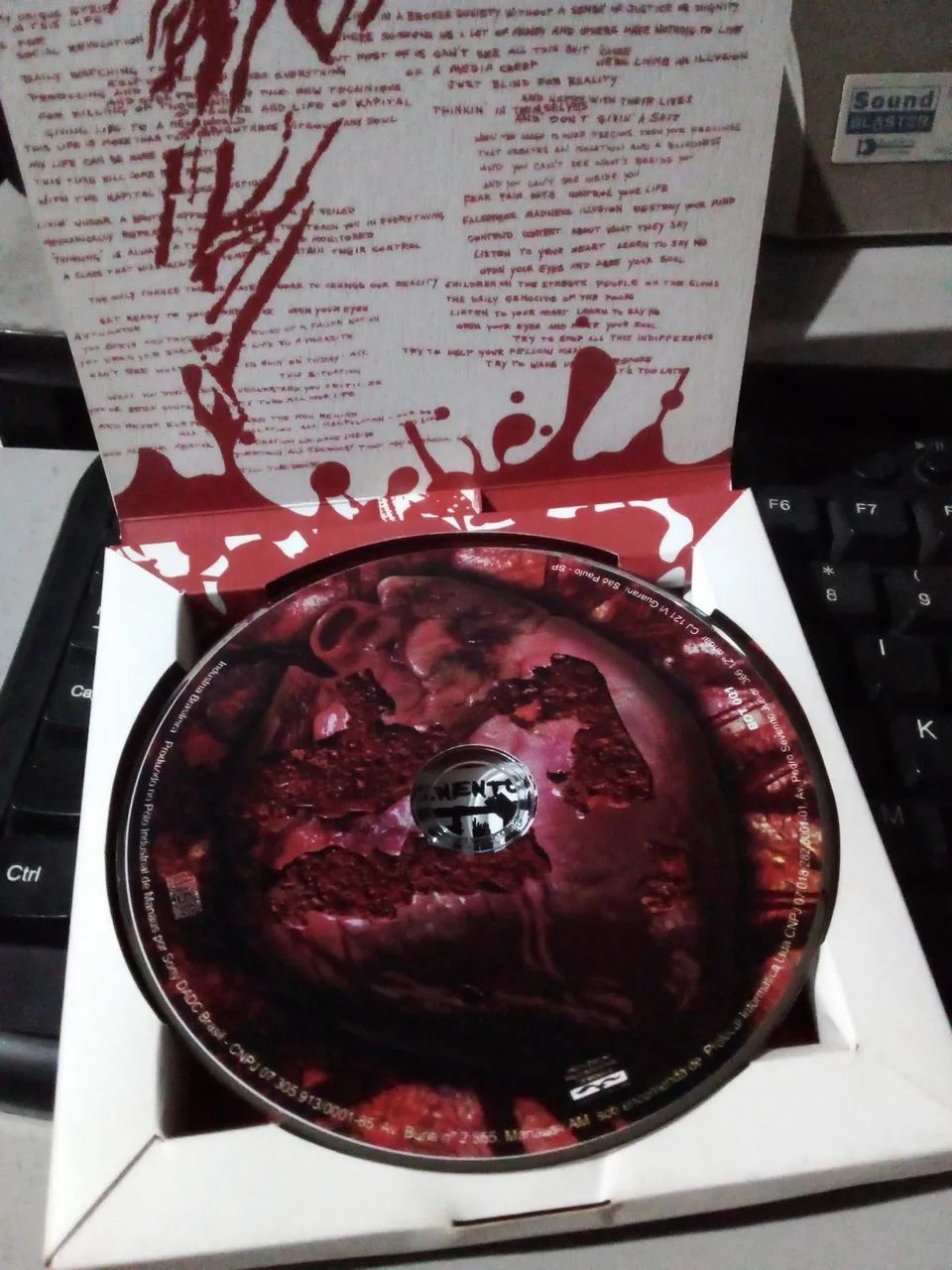 CD Imminent Chaos - Corrosion Of Human Essence 2006 Hardcore Thrash - Foto 5