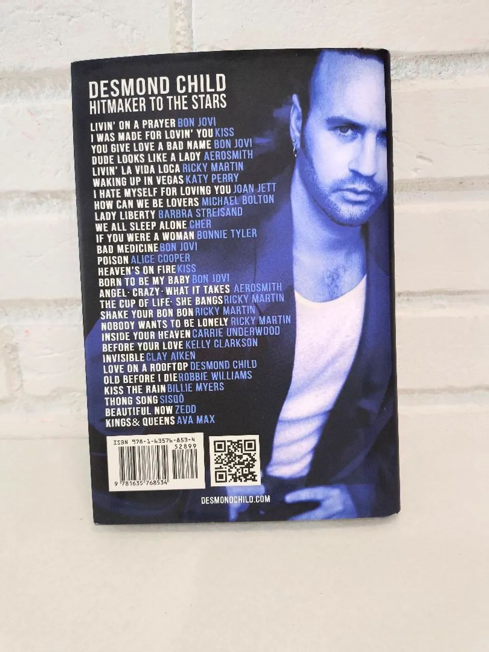 Livro em Inglês - Desmond Child Livin on a Prayer <br>Livin' on a Prayer: Big Songs Big Life - Foto 3
