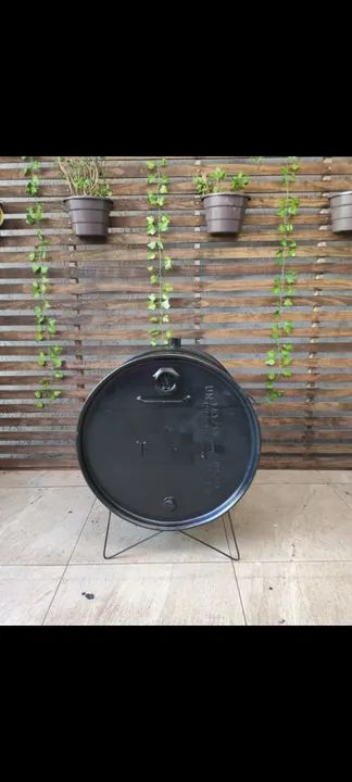 Churrasqueira Meio Tambor baixa  - Foto 5