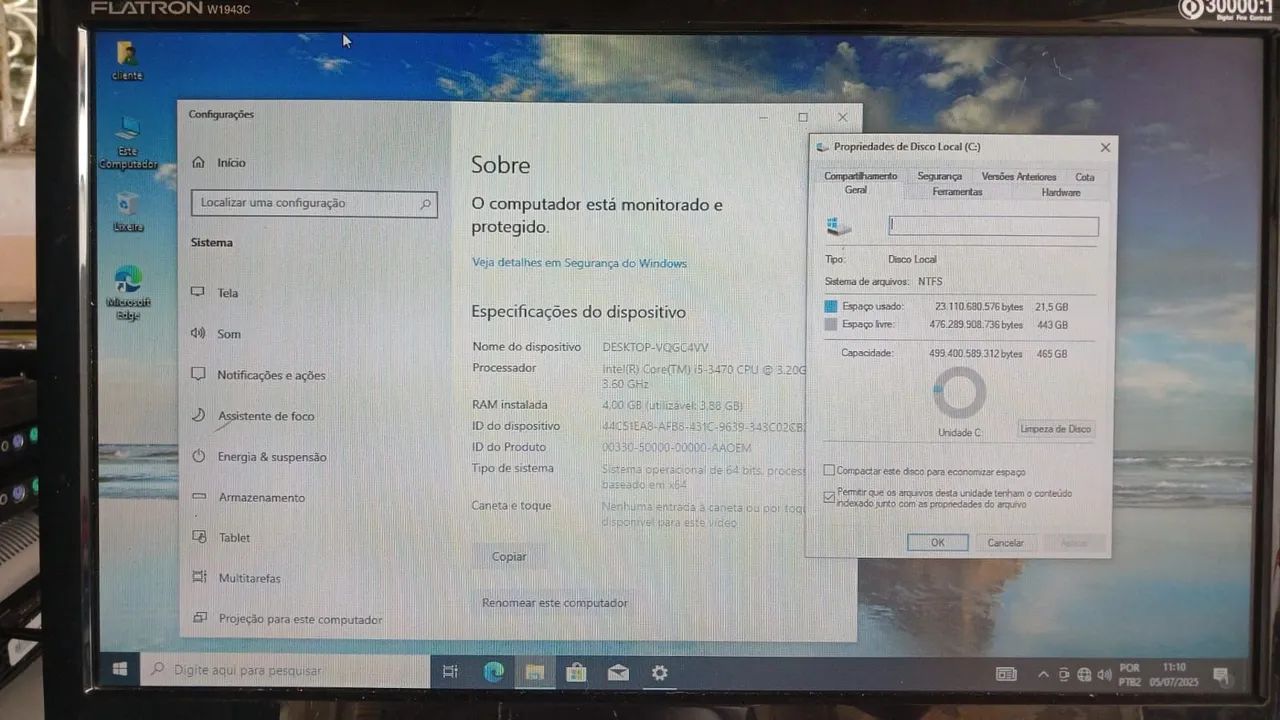 Computador PC Fly Core i5 Terceira geração  - Foto 2