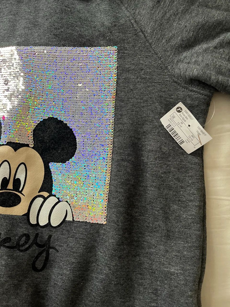 Blusa de Moletom Disney Minnie  para Menina Tam 13-14anos - Foto 2