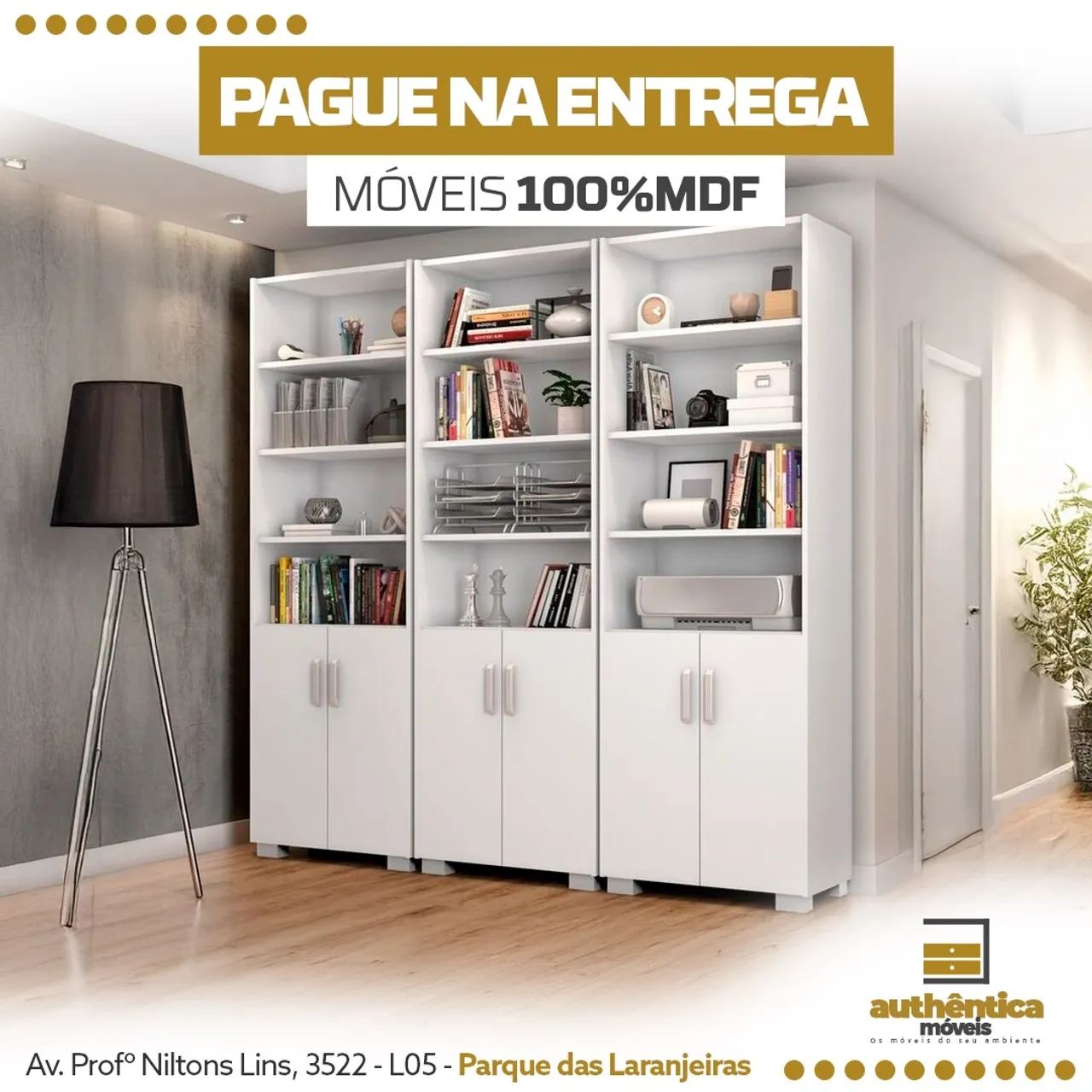 Armários multiuso - 100% MDF