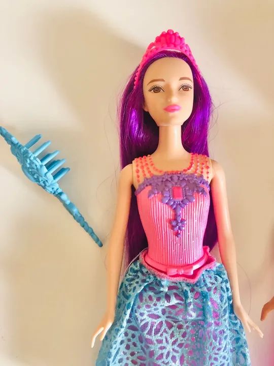 Boneca Barbie Princesa Cabelo Longo - Mattel  - Foto 3