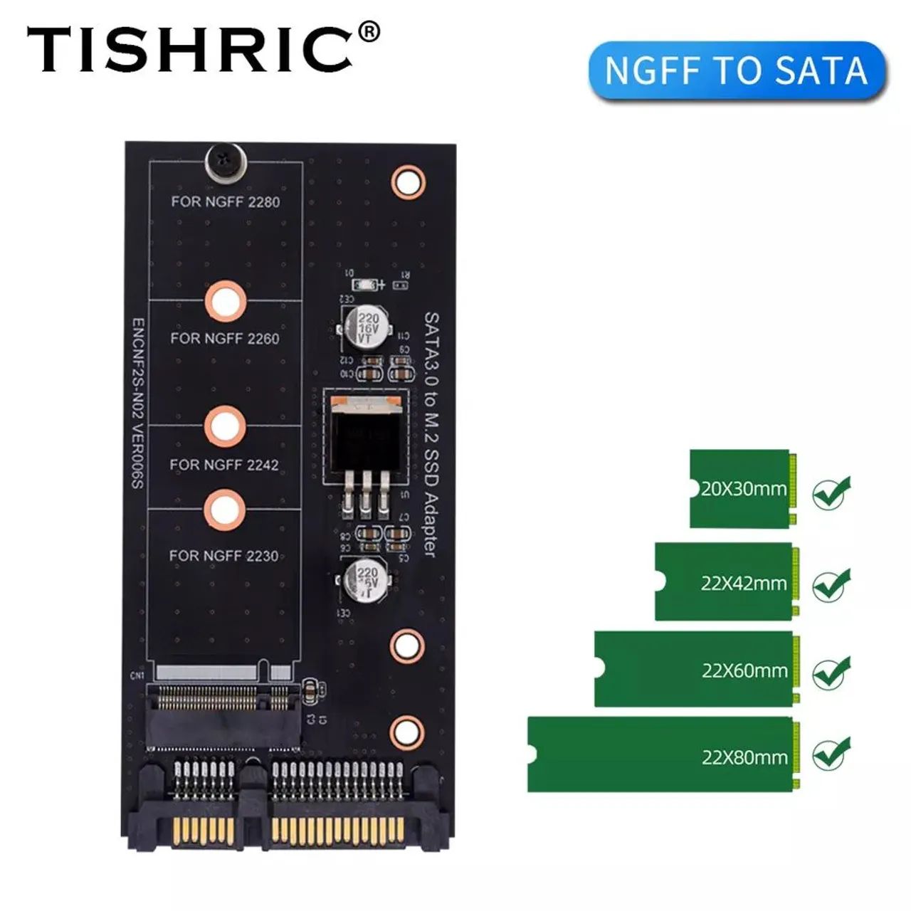Adaptador sata msata SSD 3.0 2.5 6gps - Foto 4