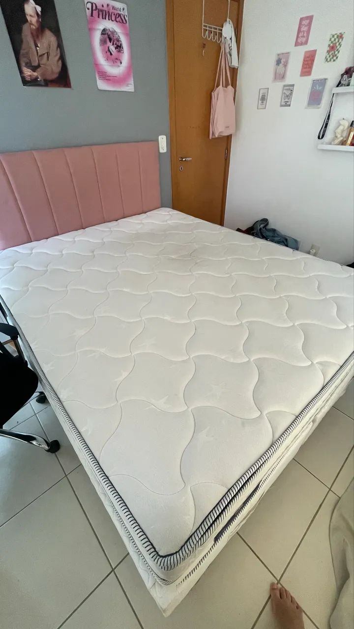 Cama Queen Size - Jacarepaguá - 1 ano de uso - Foto 6
