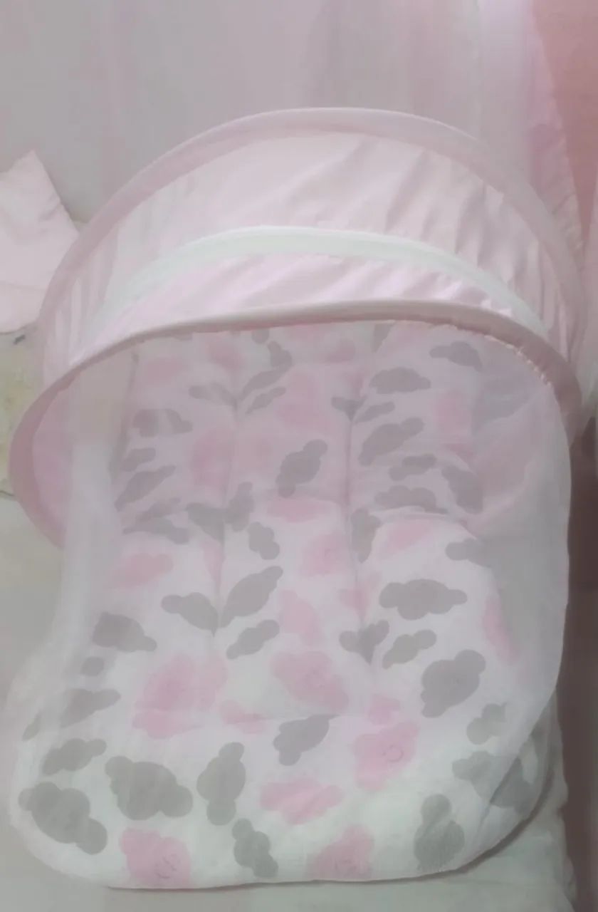 Ninho para bebê com mosquiteiro - Foto 2