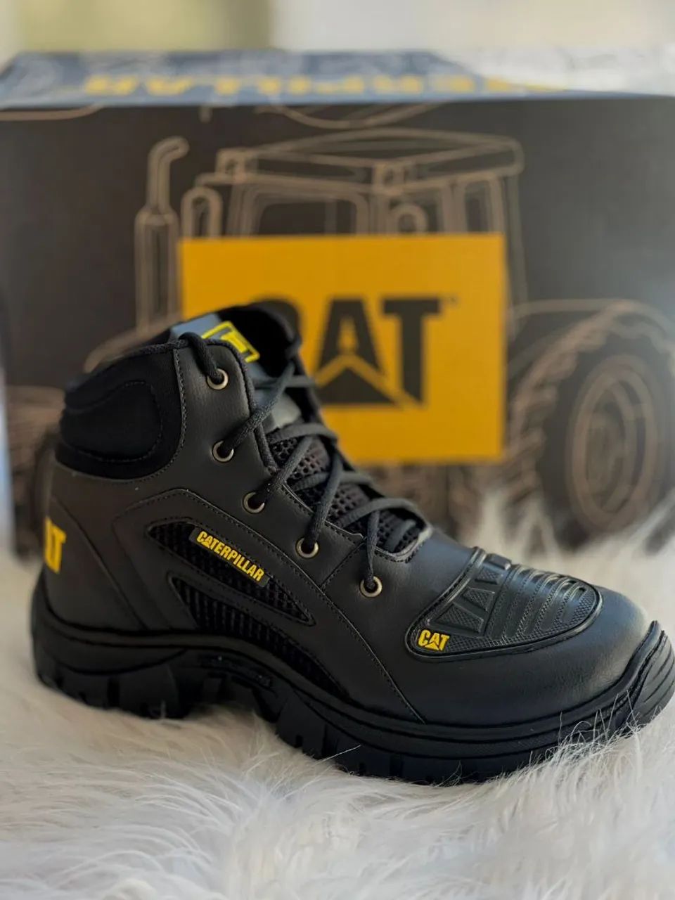 Bota Caterpillar Adventure Preta - Conforto e Estilo - Foto 2