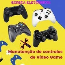 troca d analógico e manutenção em controles d PS1/PS2/PS3/PS4/PS5/xbox 360,One entre outro