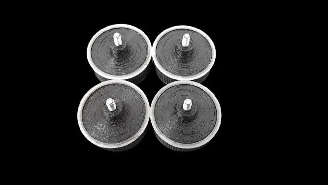 Kit com 4 pezinhos toca discos technics  - Foto 4