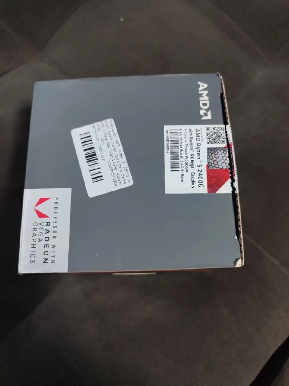 Processador AMD Ryzen 2400G Vídeo Integrado Vega 11 Com