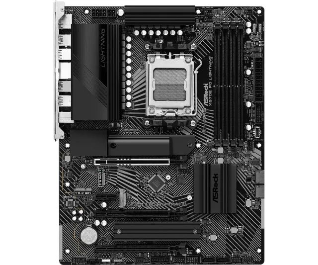 Placa Mãe Asrock X670E PG Lightning, DDR5, AM5, ATX - X670E-PG-LIGHTNING - Foto 5