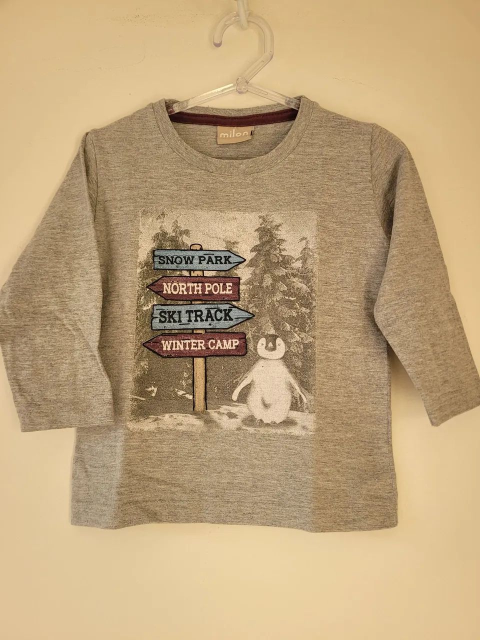 Camisa Manga Longa Infantil Milon