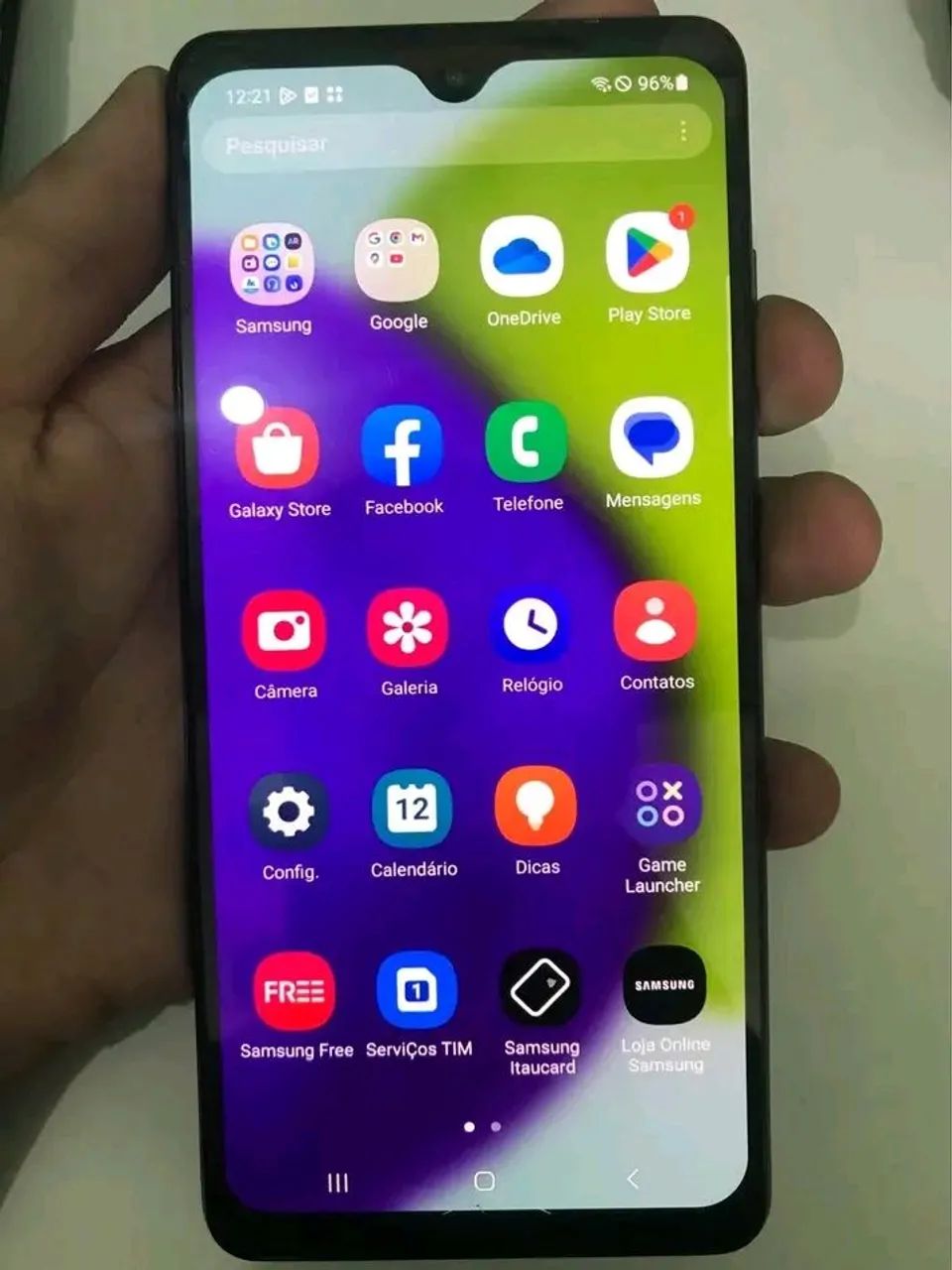 Samsung A52s 5G 128gb nota fiscal passo cartão 