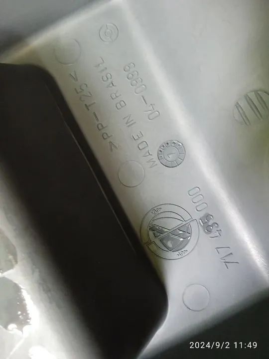 Console Central Fiat Palio Wekeend/Siena - Foto 4