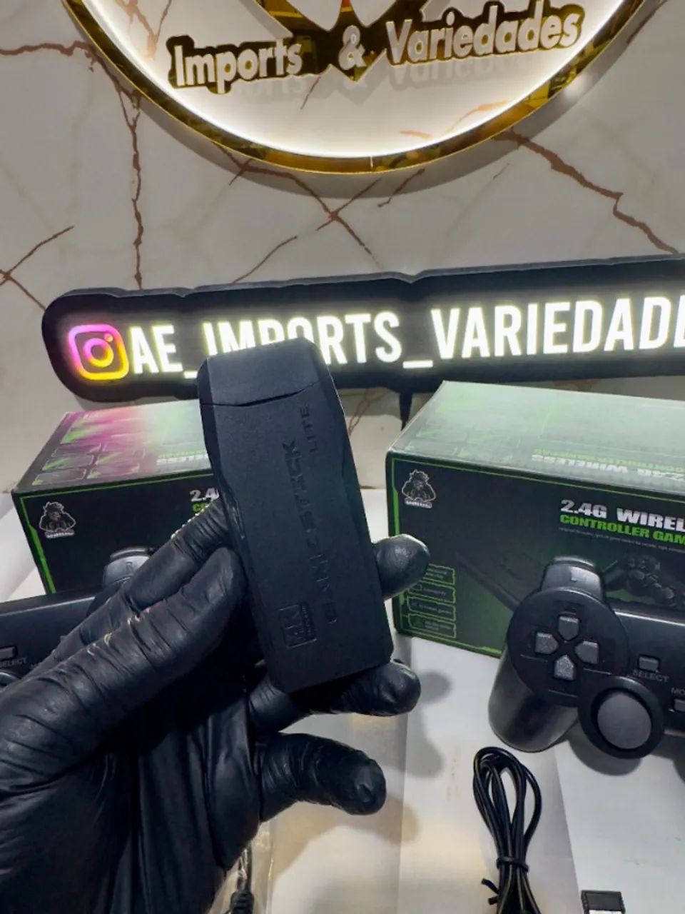 game stick com 10.000 jogos - Foto 4
