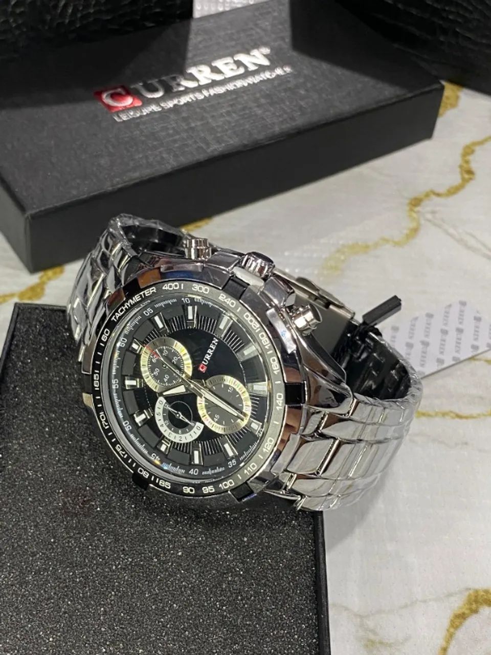 Relógio Masculino Curren Silver - Foto 2