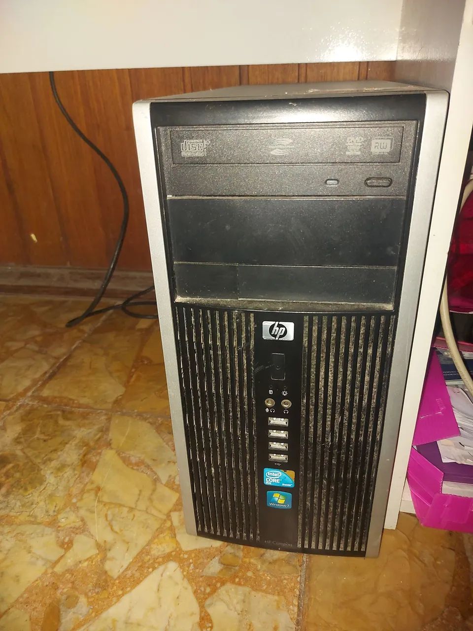 Processador HP Compaq windows 7