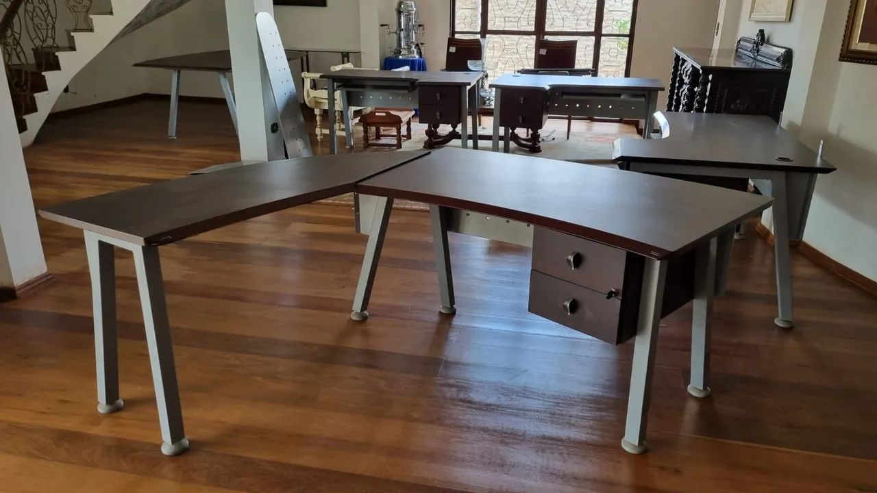 Escrivaninha Mesa de trabalho em L