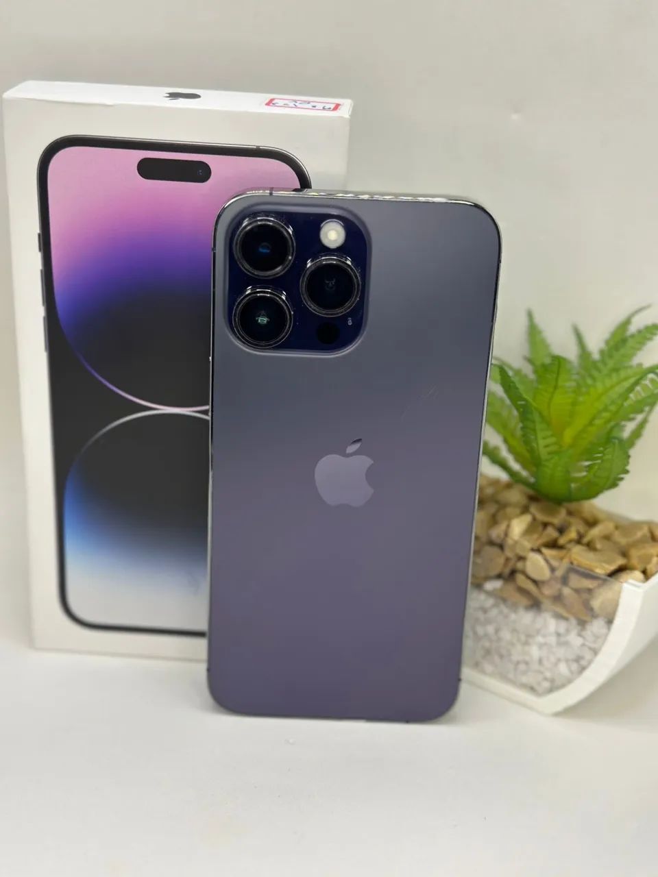 iPhone 14 Pro Max Roxo 128GB 88% Acompanha caixa - Celulares e