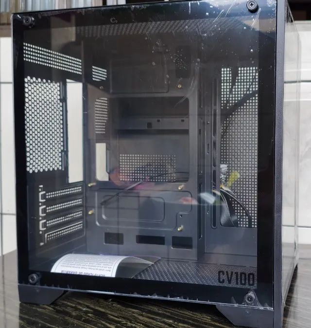 Gabinete Mancer BLACK vidro  - Foto 2