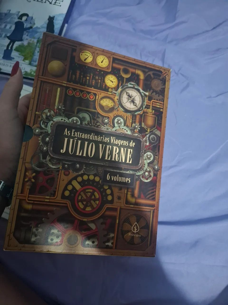 As Extraordinárias Viagens de Júlio Verne - 6 Volumes - Foto 3