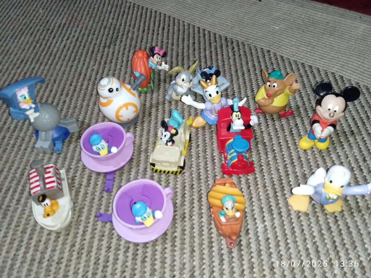 Coleção Disney - Miniaturas de Personagens