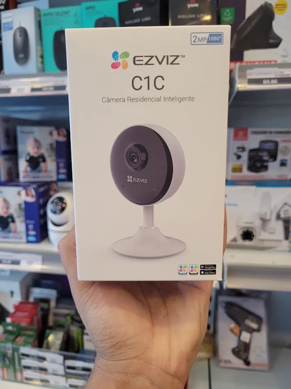 CAMERA DE SEGURANCA EZVIZ C1C WIFI FHD