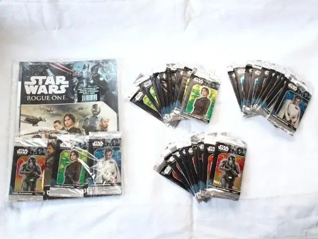 Album de Cards Star Wars Rogue One mais 160 Cards lacrados