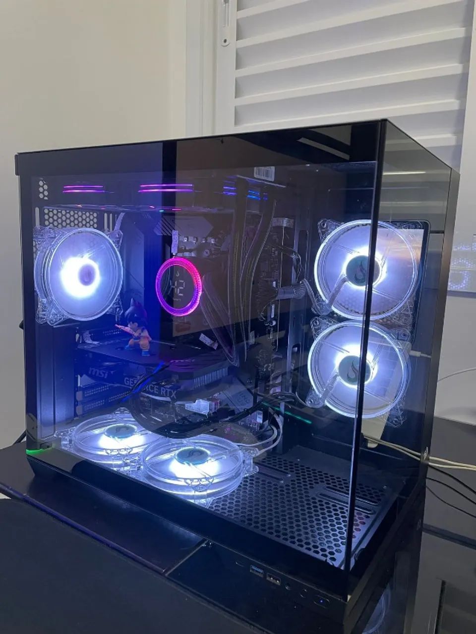 PC Gamer Ryzen 5 5600x c/ RTX 4060 c/ 1,5TB NVME e 16GB RAM DDR4 - ZERADO - Foto 5