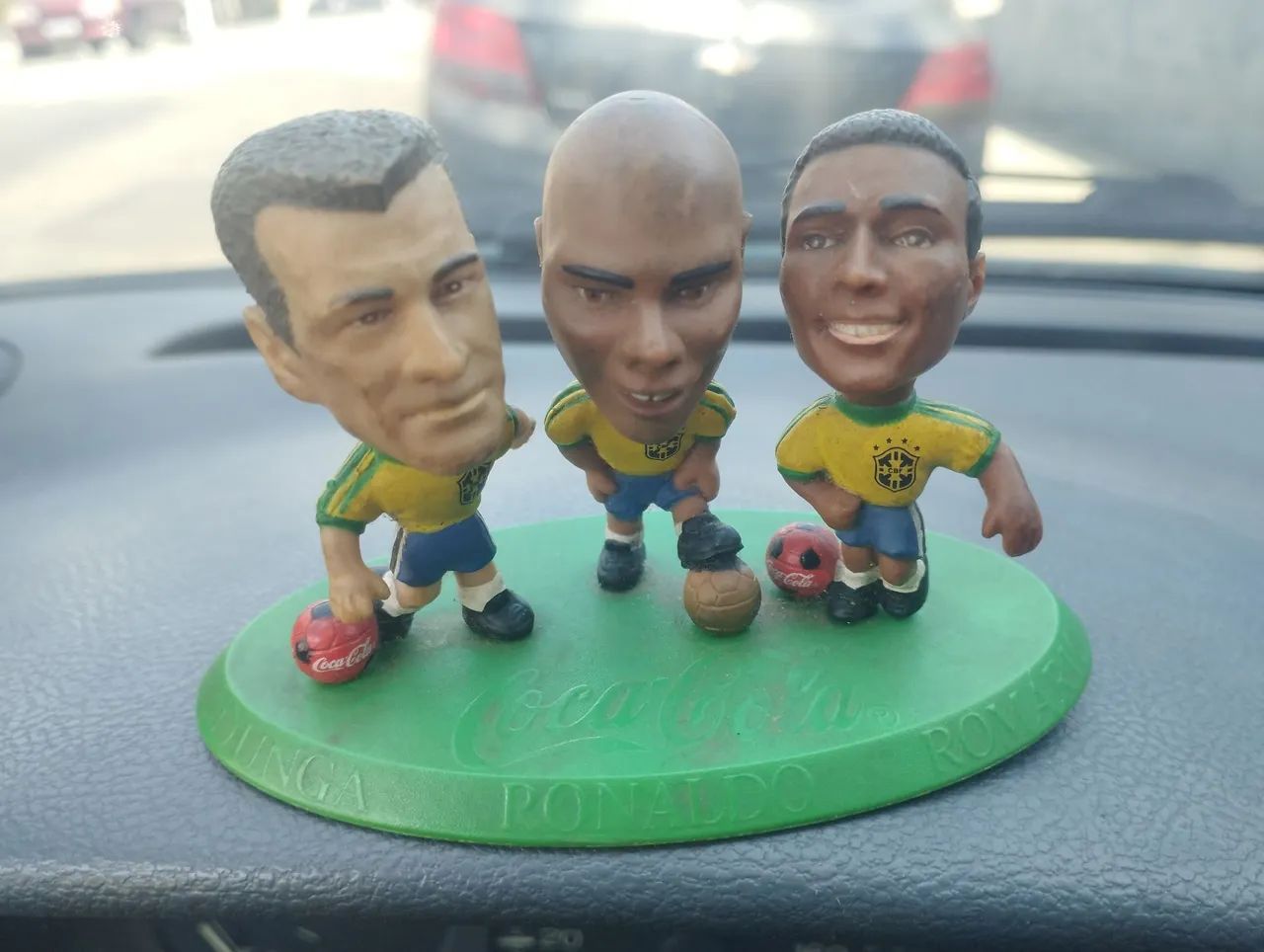 Mini Craques , Dunga ,Ronaldo e Romário 