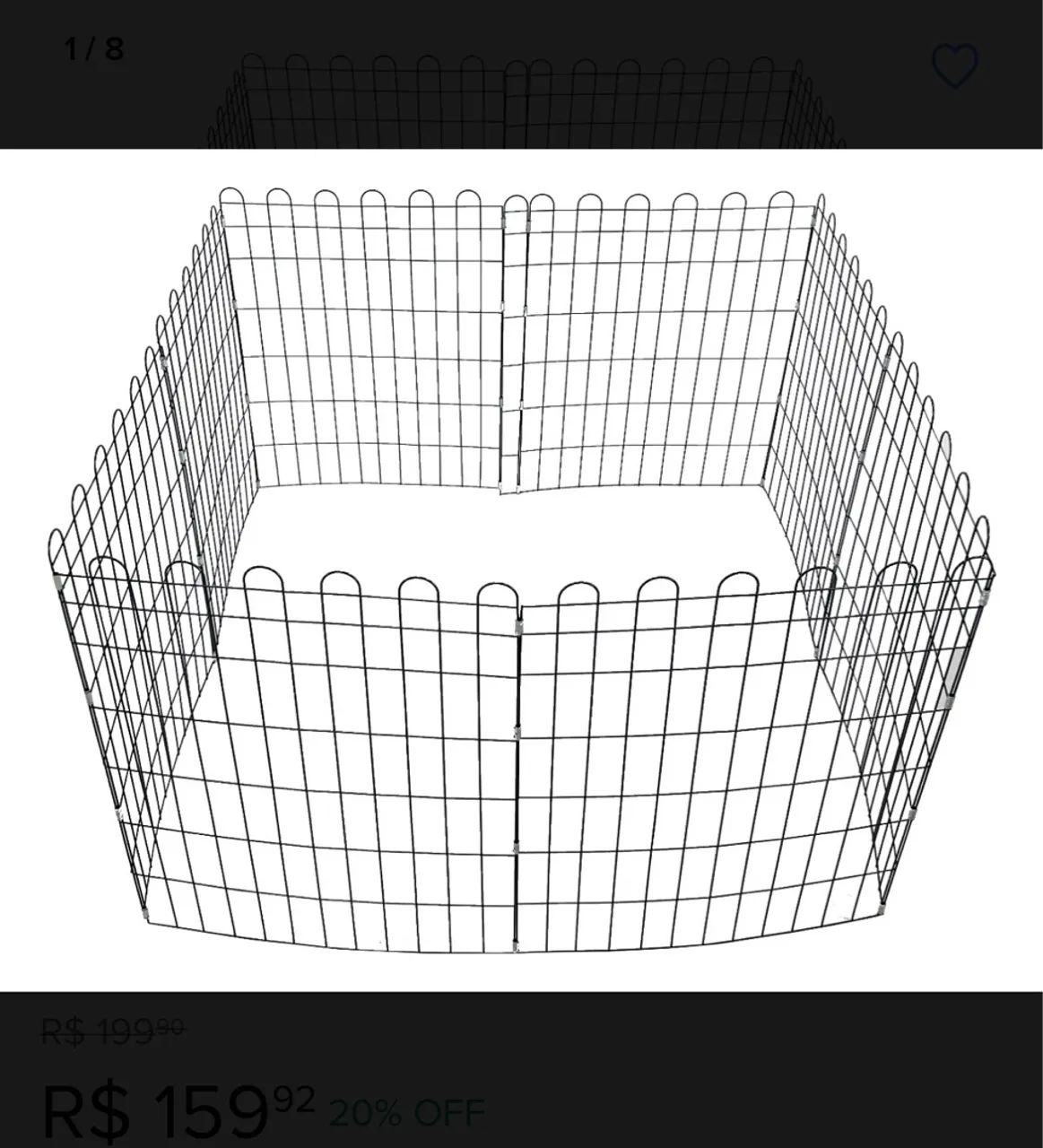 Cercado para cachorro