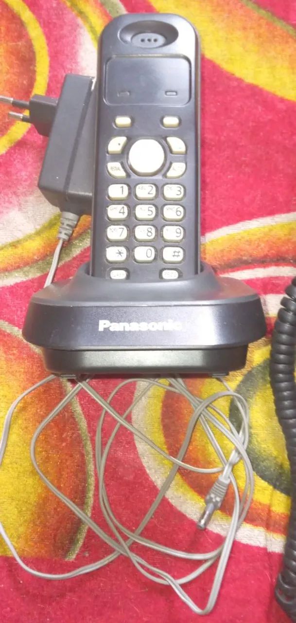 Telefones sem fio e fixo, Panasonic e Intelbras - Foto 3