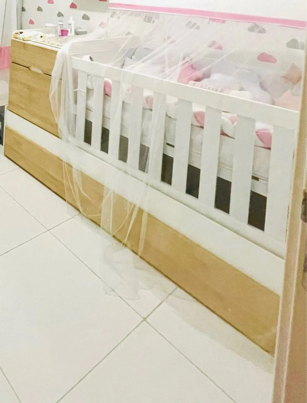 Promoção  Black! Berco 3 em 1  berco, cama com bicama  - Foto 3