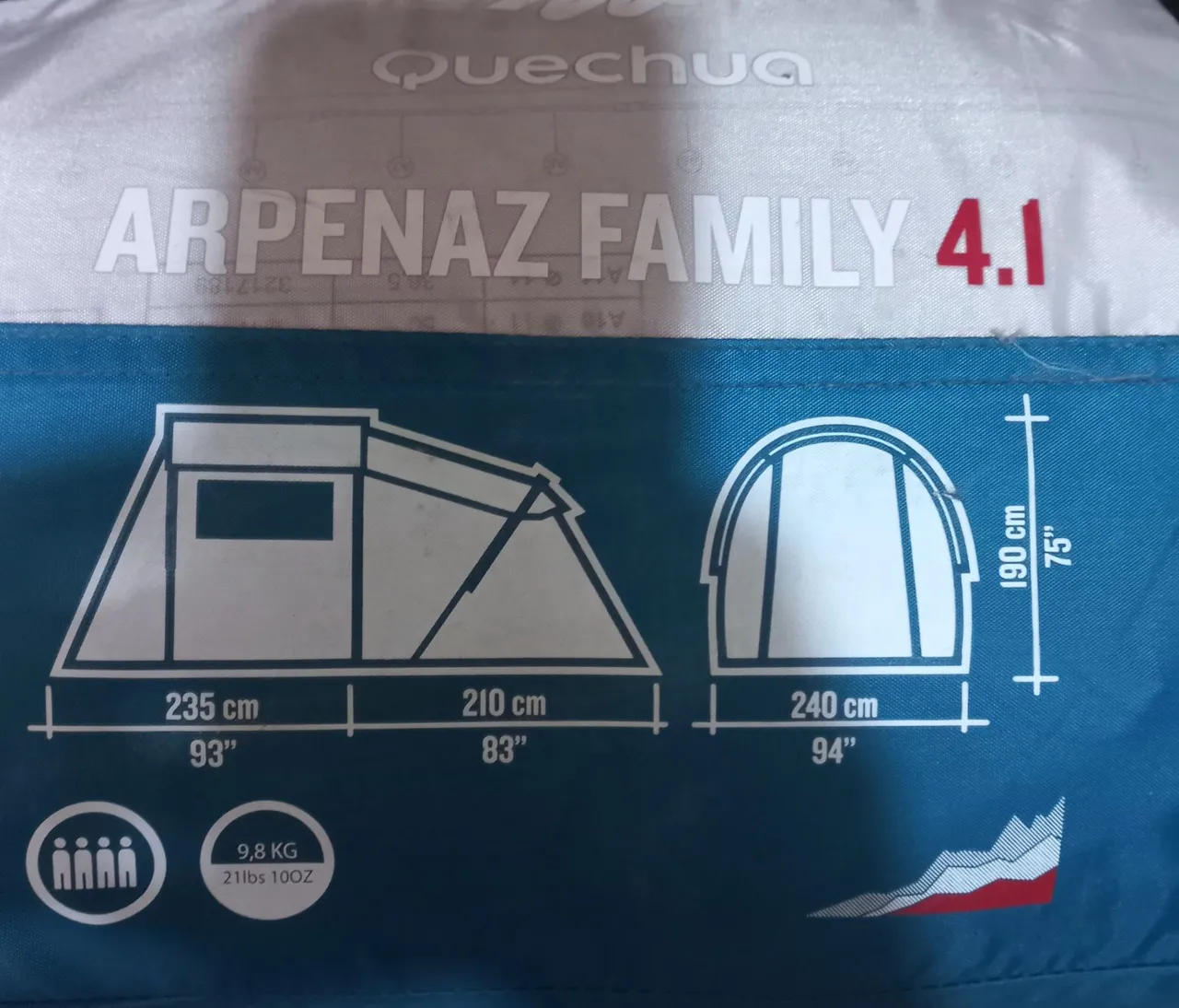 Barracas Quechua Arpenaz Family 4.1
