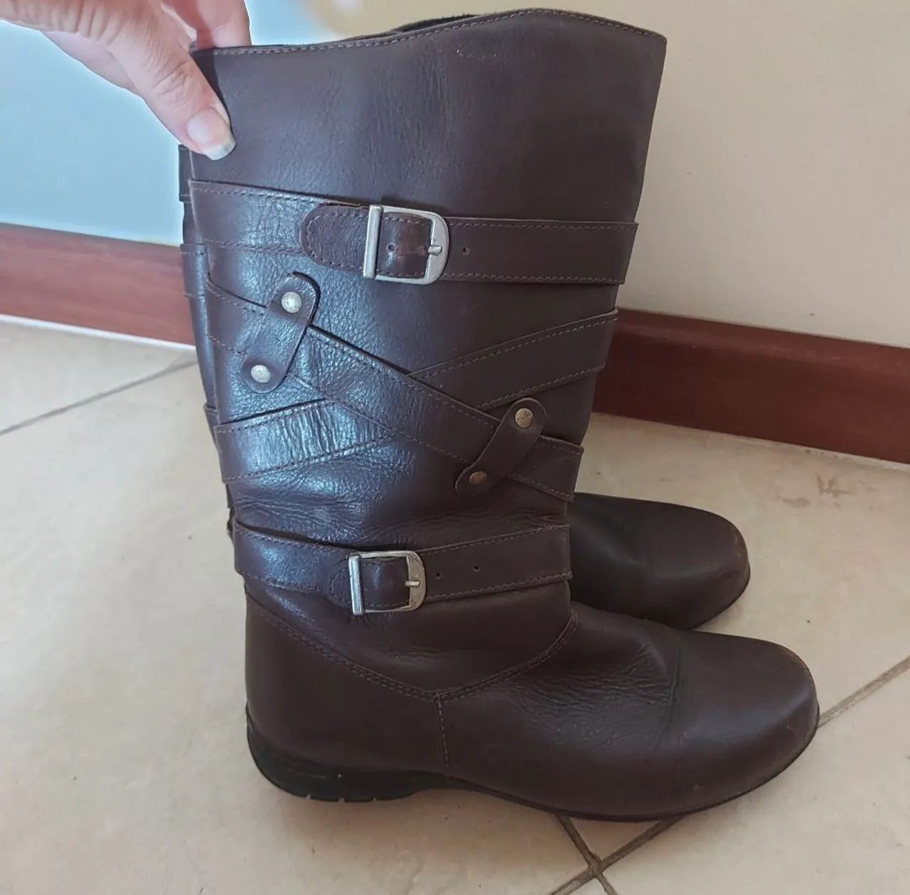 Botas de couro legítimo  - Foto 2