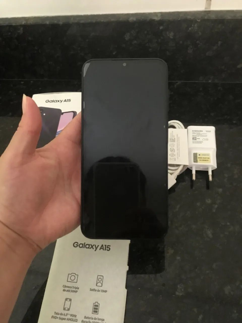 Smart Galaxy A15 Novo na caixa, valor 900$ no pix - Foto 5