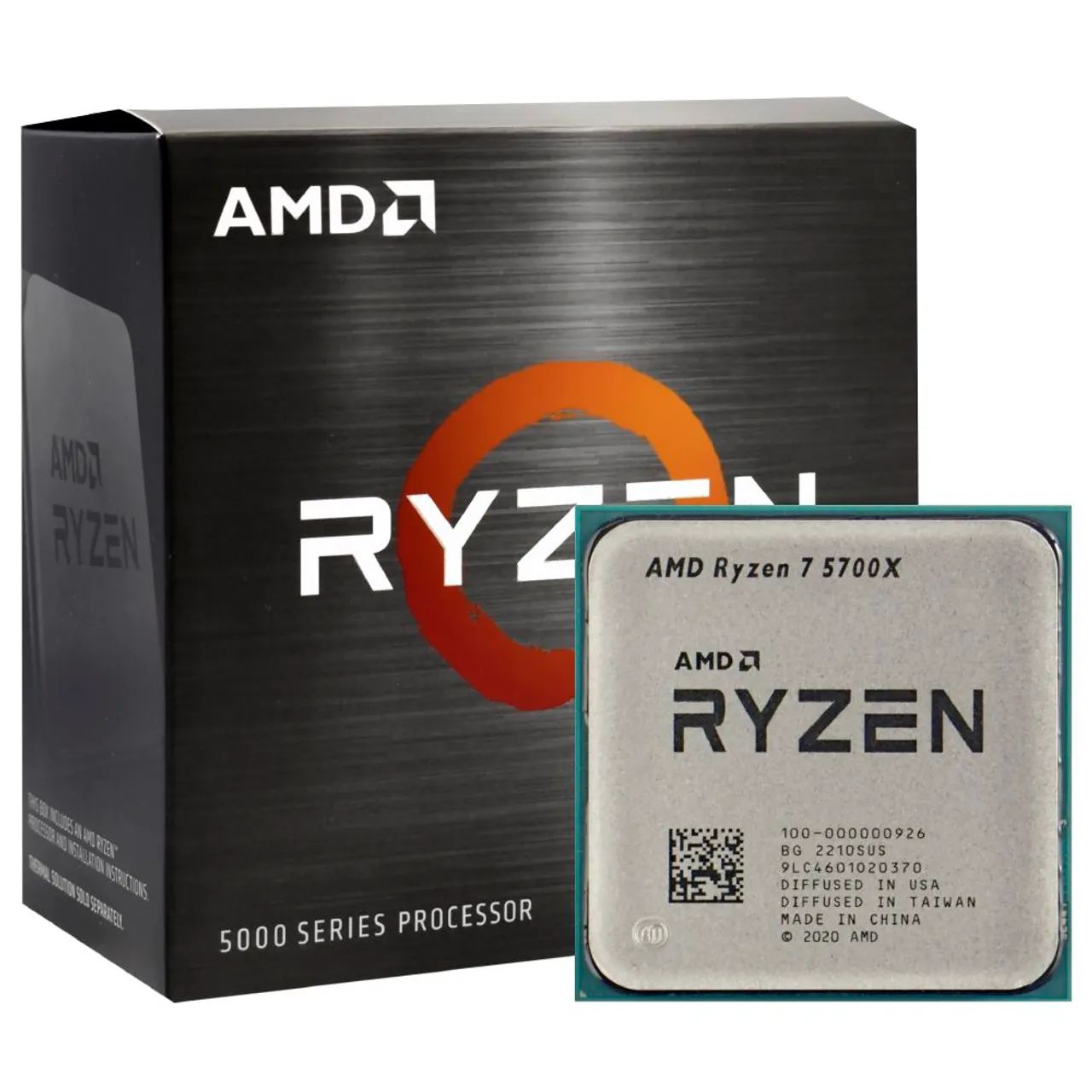 【⭐︎エルゴラ⭐︎】AMD CPU Ryzen 7 5700X LACRADO] RYZEN 7 5700X - Processadores - Bom Princípio, Teresina