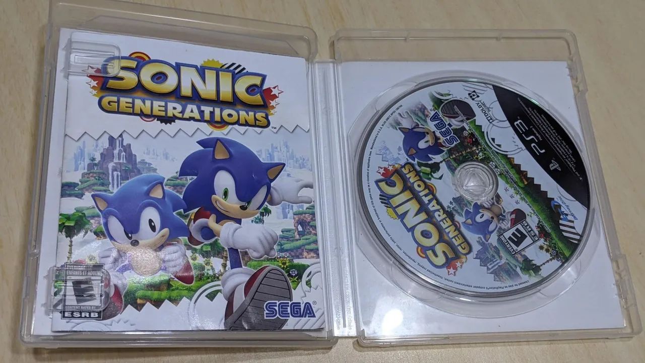 Sonic Generations - ps3 - completo - Foto 3