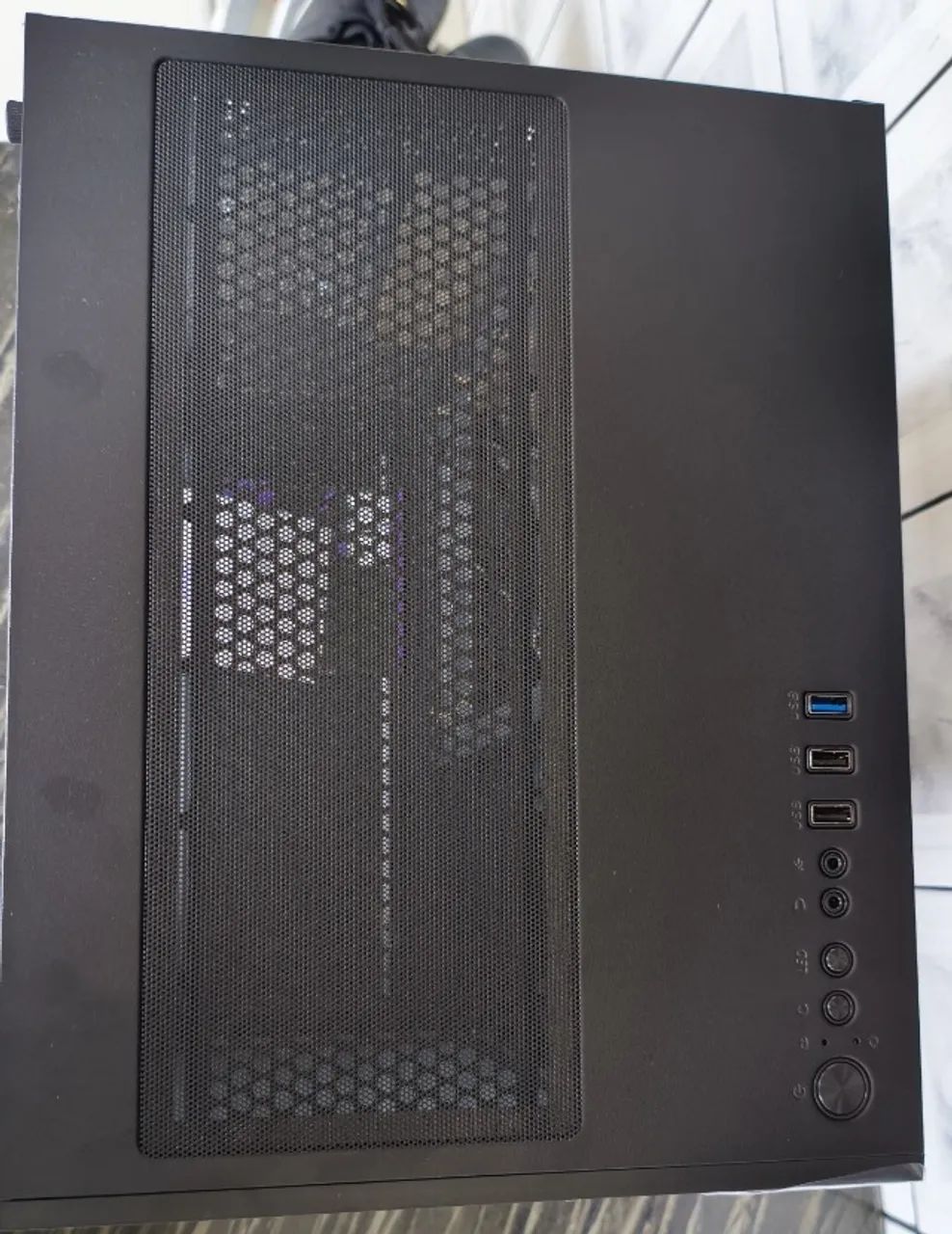 Gabinete Mancer BLACK vidro  - Foto 4
