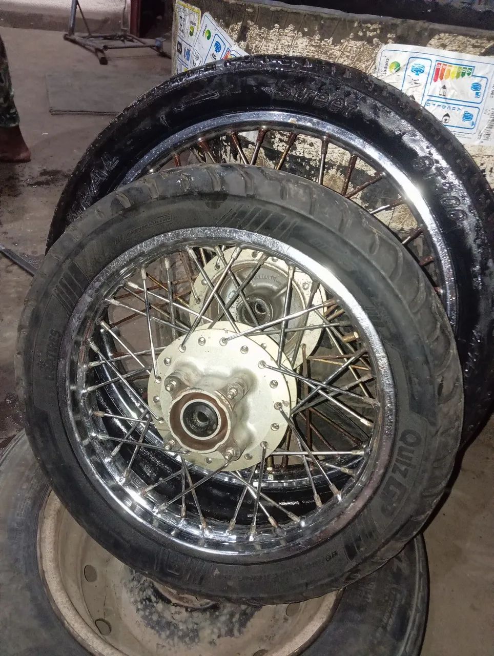 Rodas completas das Biz