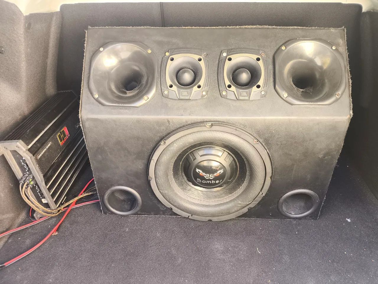 Caixa de Som Automotivo Completa - Bomber/JBL